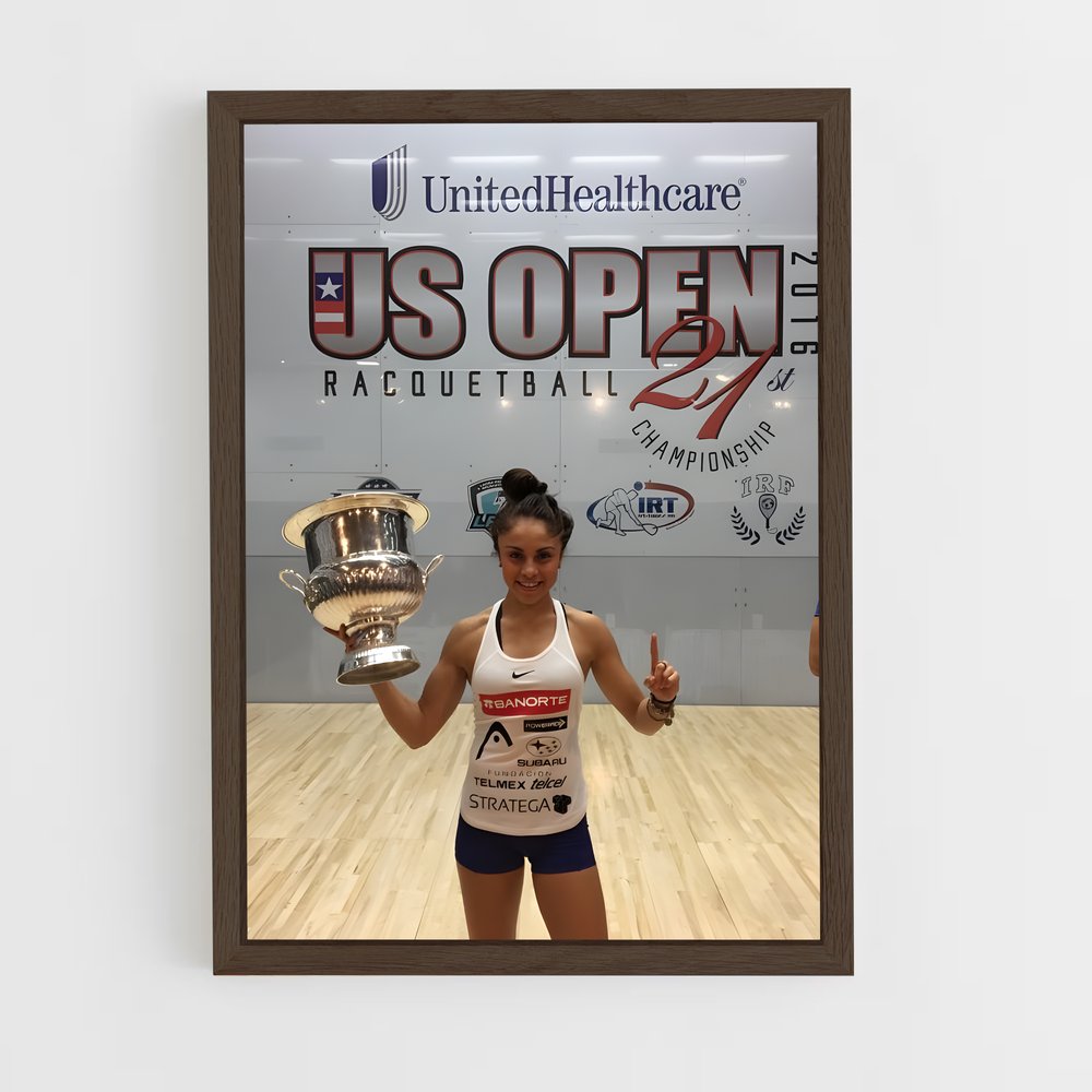 Poster Paola longoria – affiche Racquetball (vue 5)